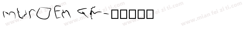 murden cf字体转换